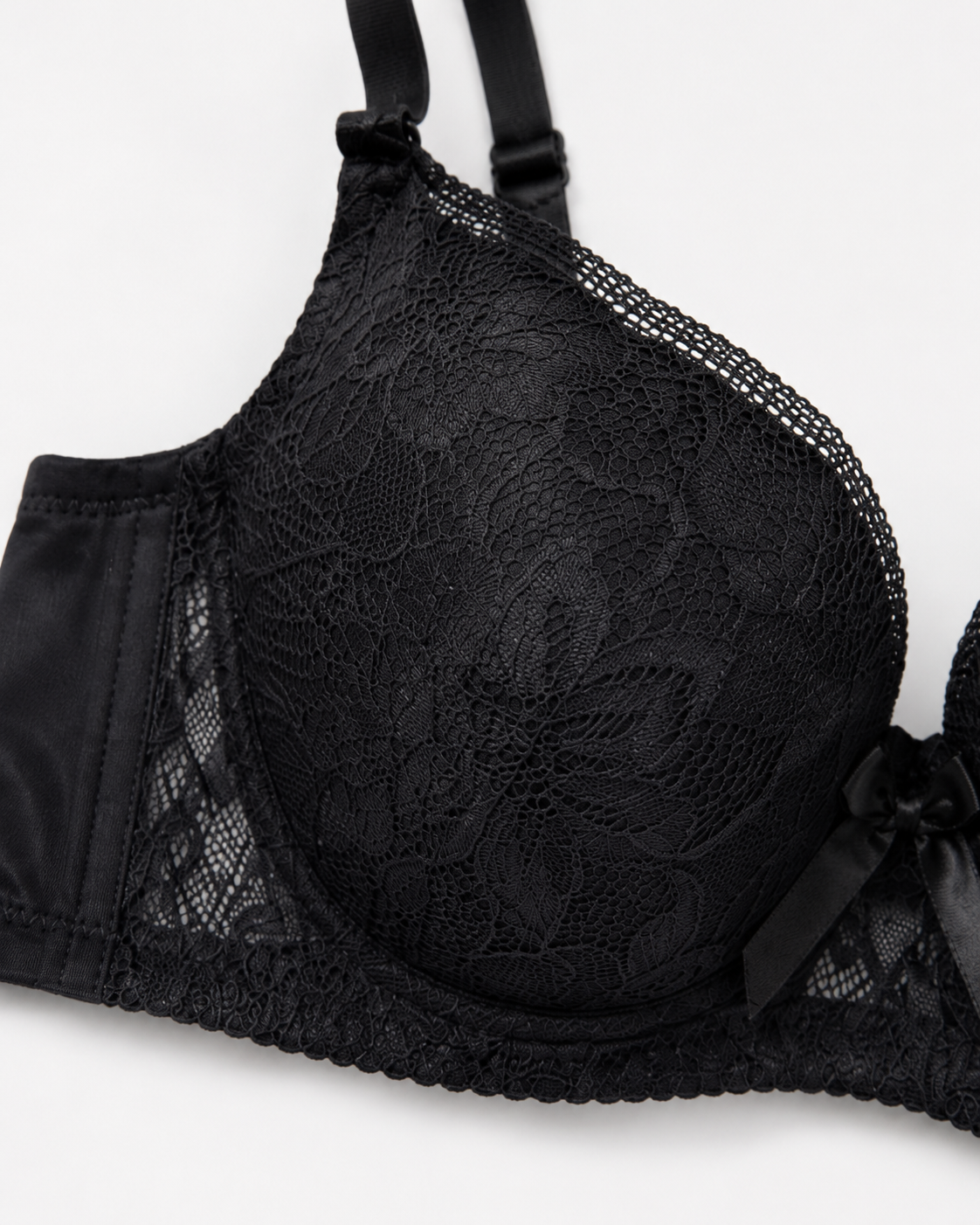 Elegant Lace Padded Bra