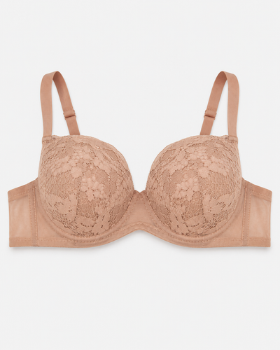 Classic Nude Lace Underwire Bra