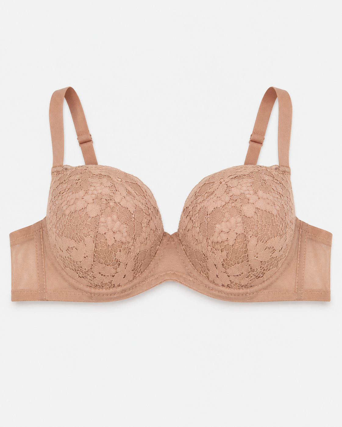 Classic Nude Lace Underwire Bra