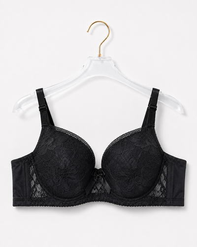 Elegant Lace Padded Bra