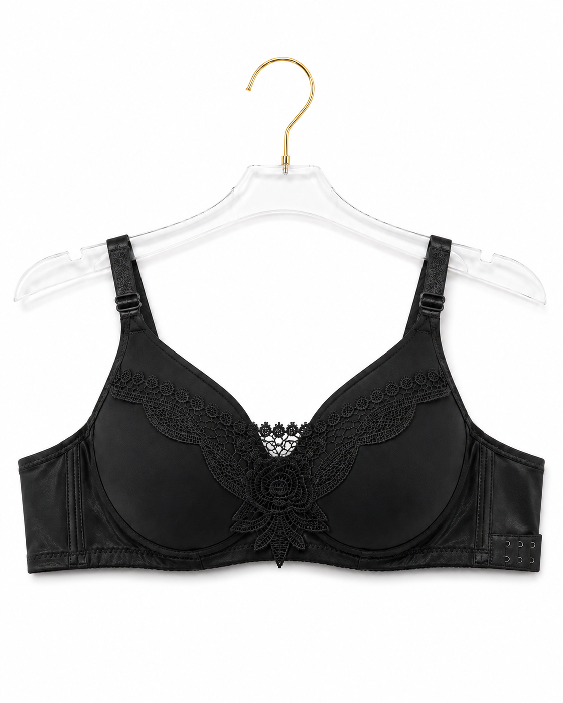Midnight Embroidery Full-Coverage Bra