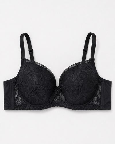 Elegant Lace Padded Bra